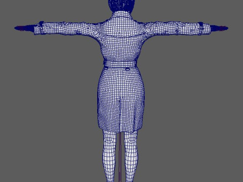 Ada Wong Character 3D मॉडल
