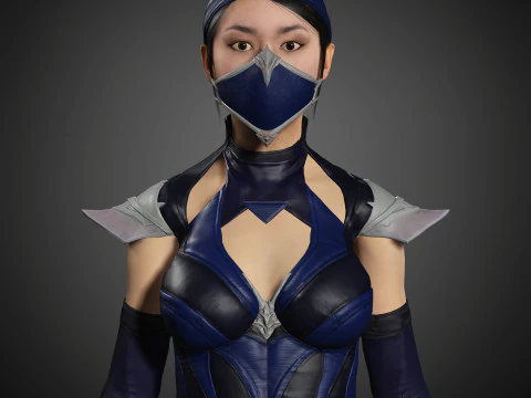 Kitana Character 3D Model