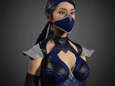 Kitana Character 3D Model