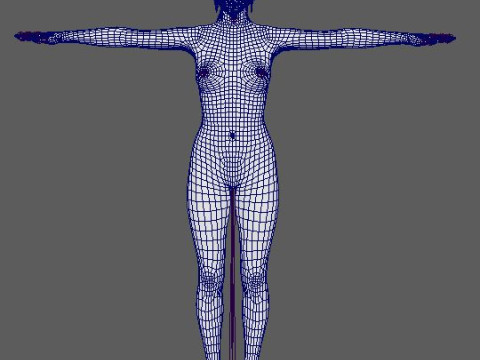 Kitana Character 3D Model