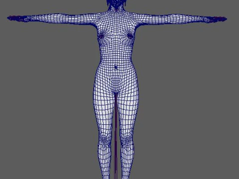 Kitana Character 3D Model