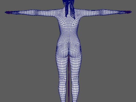 Kitana Character 3D Model