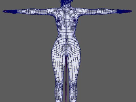 クレア・レッドフィールドのキャラクター 3Dモデル