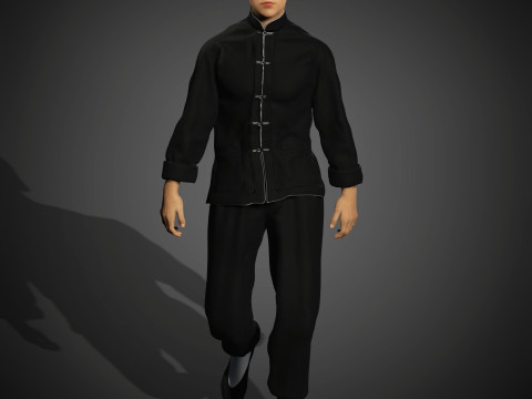 Bruce Lee Character Modelo 3D