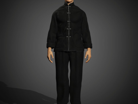 Bruce Lee Character Modelo 3D