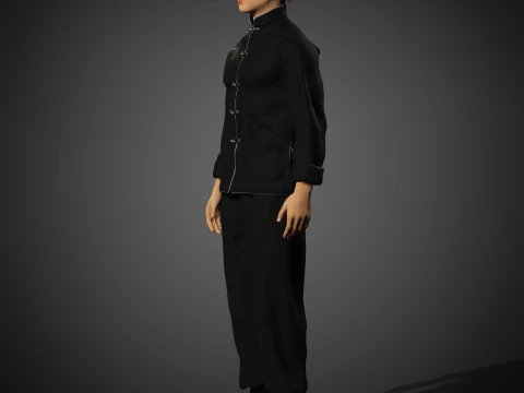 Bruce Lee Character 3D Model