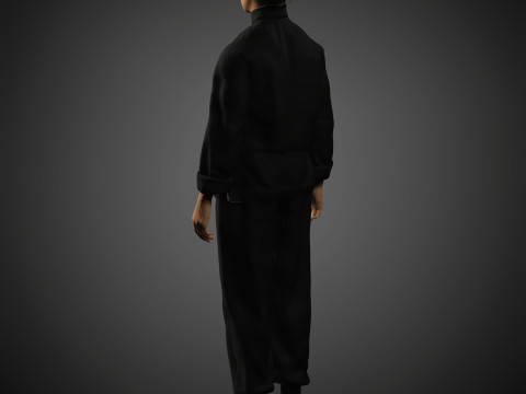 Bruce Lee Character Modelo 3D