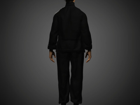 Bruce Lee Character Modelo 3D