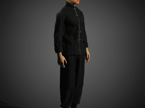 Bruce Lee Character Modelo 3D