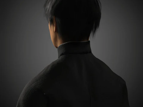 Bruce Lee Character 3D Model