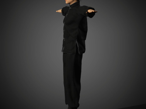 Bruce Lee Character Modelo 3D