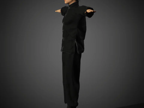 Bruce Lee Character 3D Model