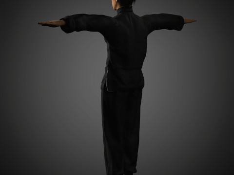Bruce Lee Character Modelo 3D
