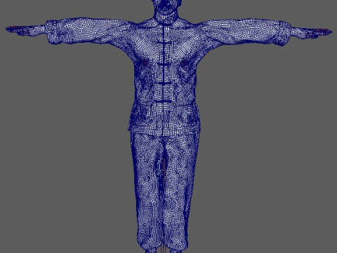 Bruce Lee Character 3D Model