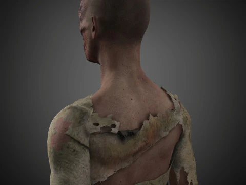 Zombie Character 3D Model