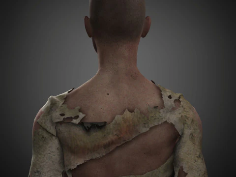 Zombie Character 3D Model