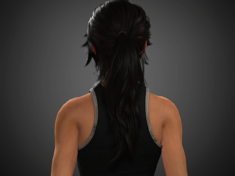 Lara Croft Character Modelo 3D