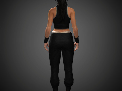 Lara Croft Character Modelo 3D