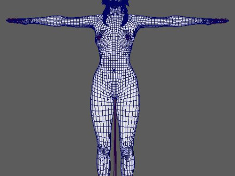 Lara Croft Character Modelo 3D