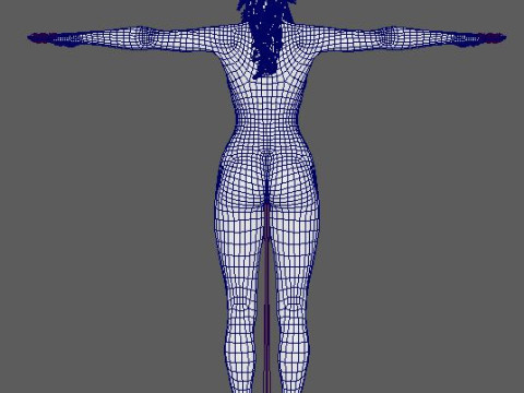 Lara Croft Character Modelo 3D
