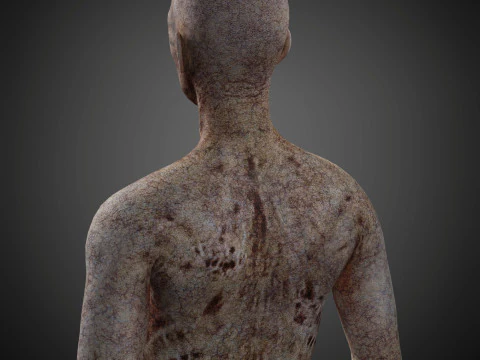 Zombie Character 3D Model