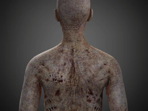 Zombie Character 3D Model