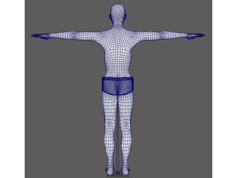 Zombie Character 3D Model