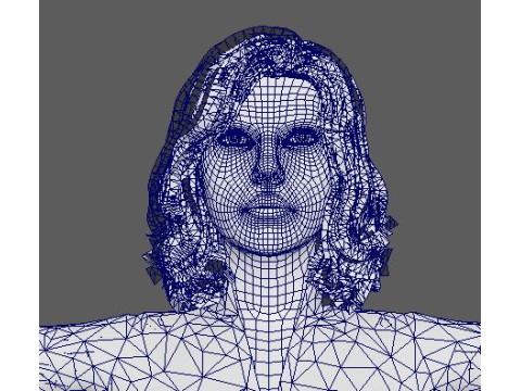 Black Widow Character 3D-Modell