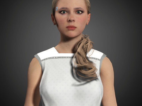 Chloe Character 3D Model
