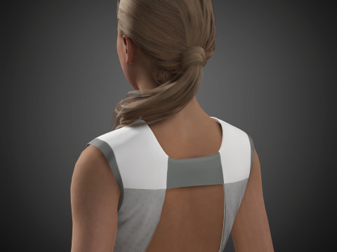 Chloe Character 3D Model