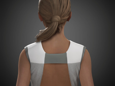 Chloe Character 3D Model