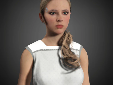 Chloe Character 3D Model