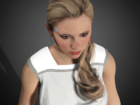 Chloe Character 3D Model