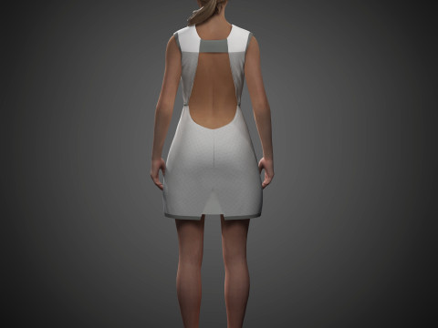 Chloe Character 3D Model