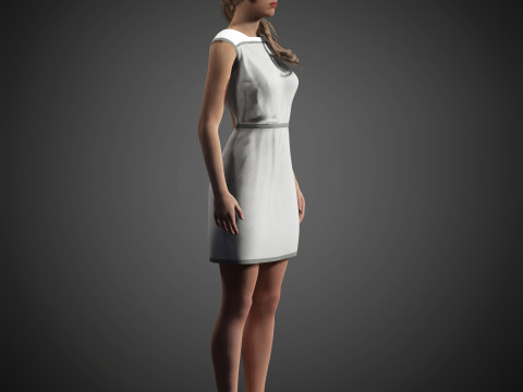Chloe Character 3D Model