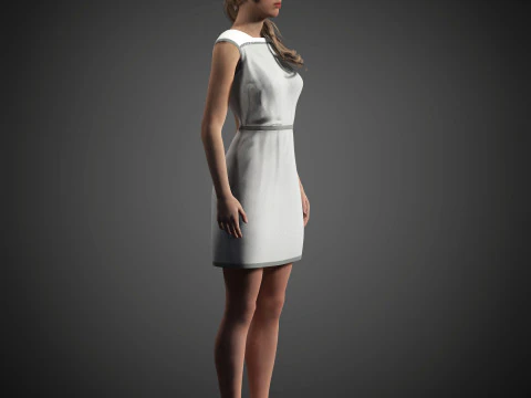 Chloe Character 3D Model