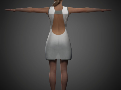 Chloe Character 3D Model