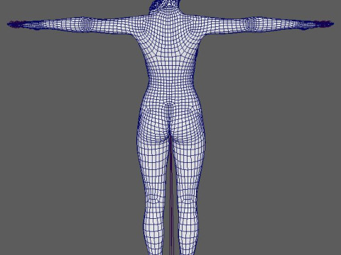 Chloe Character 3D Model