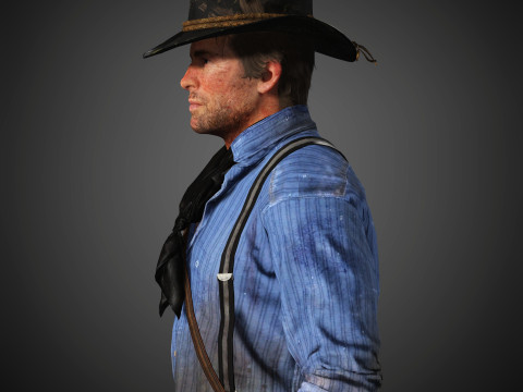 Arthur Morgan Character 3Dモデル