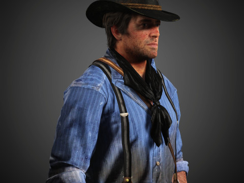 Arthur Morgan Character 3Dモデル