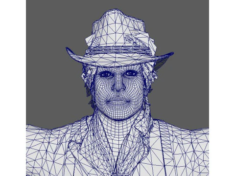 Arthur Morgan Character 3D Model