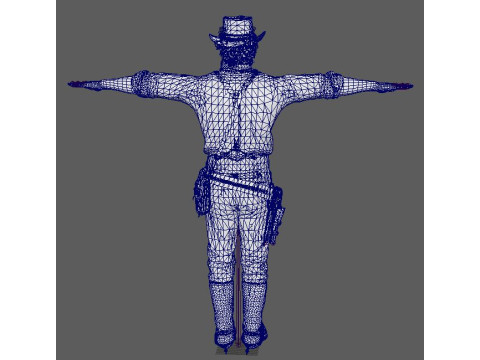 Arthur Morgan Character 3Dモデル