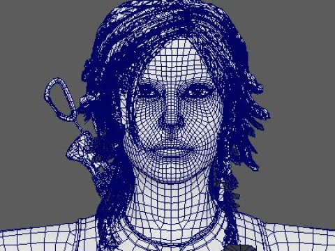 Personaje de Lara Croft Modelo 3D