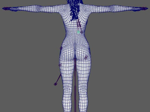 Personaje de Lara Croft Modelo 3D