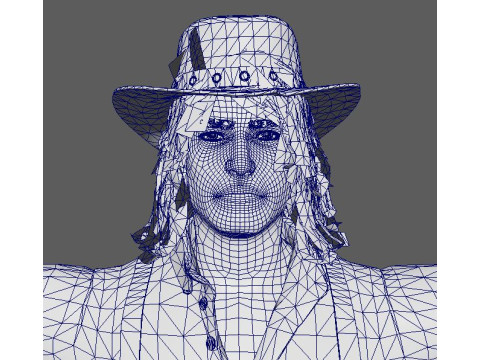 John Marston Character 3D Model
