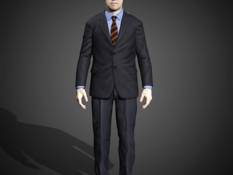 Nathan Dawkins Character 3D Model