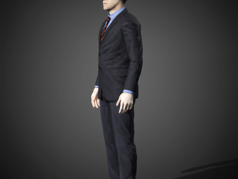 Nathan Dawkins Character 3D Model