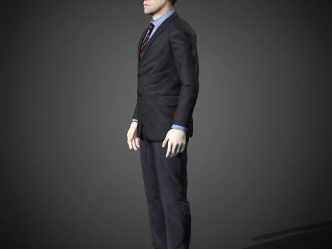 Nathan Dawkins Character 3D Model