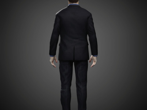 Nathan Dawkins Character 3D Model