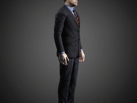 Nathan Dawkins Character 3D Model